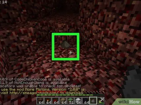Взрыв TNT в Minecraft, шаг 1