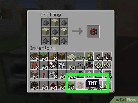 Взрыв TNT в Minecraft, шаг 6
