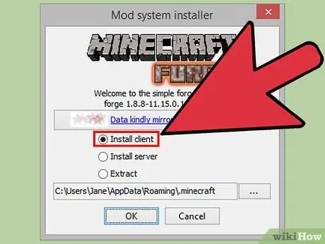 Установите Forge Mod Loader (FML) Шаг 6