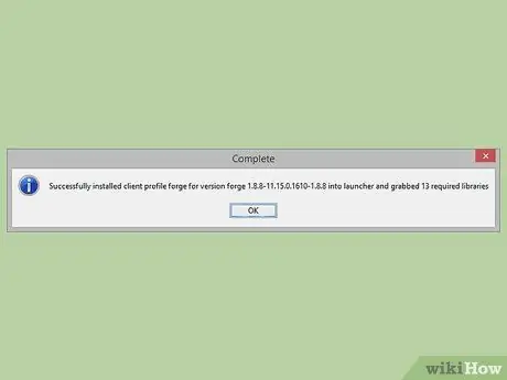 Установите Forge Mod Loader (FML) Шаг 7
