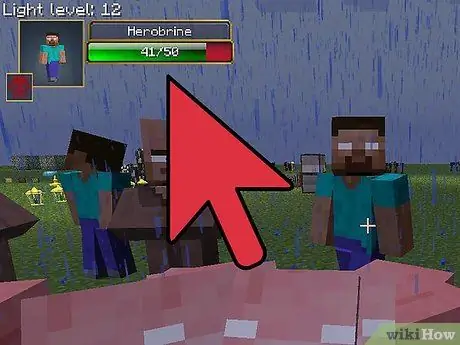 Убейте Херобрина в Minecraft Step 2