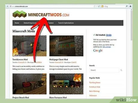 Найдите моды для Minecraft Step 2 Bullet 2