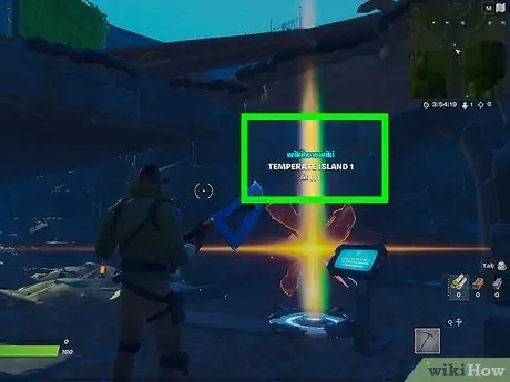 Поверните вещи в Fortnite Creative, шаг 1