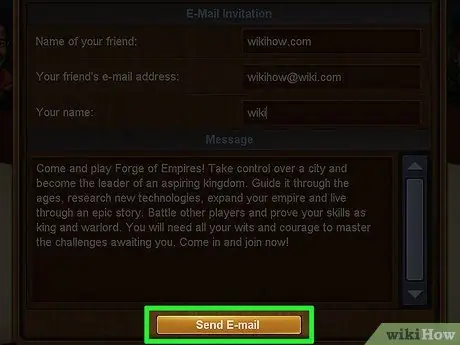Пригласите игроков в Forge of Empires, шаг 9