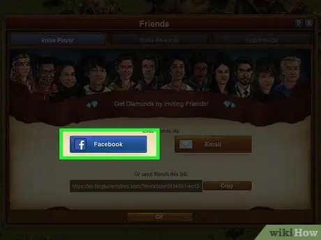 Пригласите игроков в Forge of Empires, шаг 5