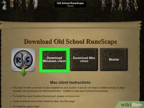 Получите Old School RuneScape на ПК или Mac Шаг 2