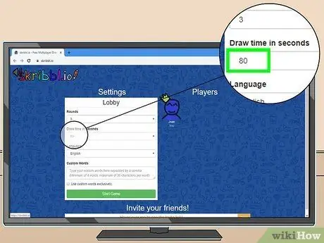 Создайте личную комнату в Skribbl.io Шаг 10
