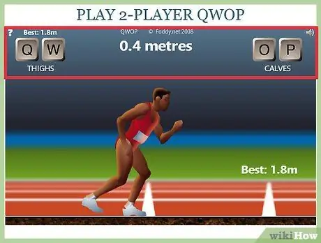 Играть в Qwop Step 11