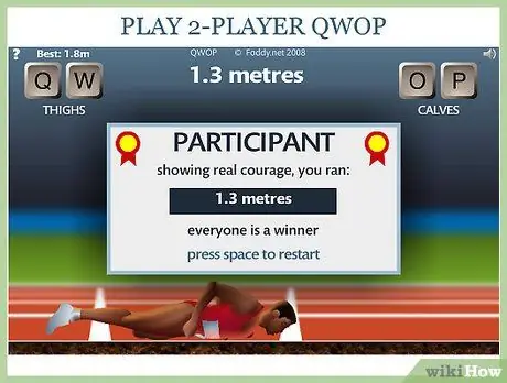 Играть в Qwop Step 16