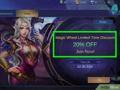 Увеличьте Magic Wheel и получите легендарные скины в Mobile Legends_ Bang Bang, шаг 5