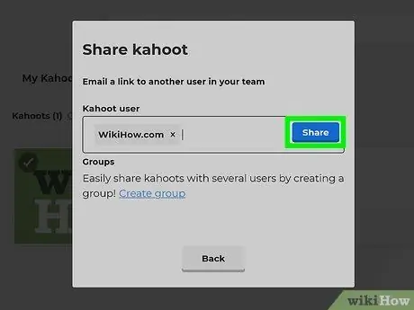 Отправить Kahoot Шаг 4
