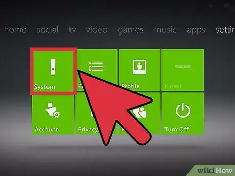 Удалите кеш на Xbox 360 Шаг 1