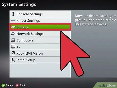 Удалите кеш на Xbox 360, шаг 2