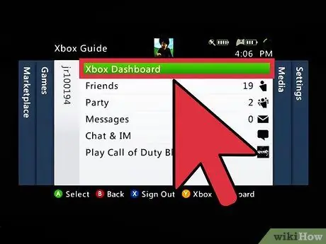 Удалите кеш на Xbox 360, шаг 7