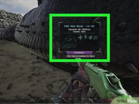 Приручить в ARK_ Survival Evolved, шаг 2