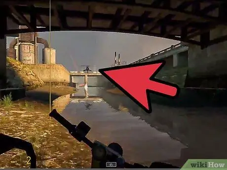 Уничтожьте Hunter Chopper в Half Life 2, шаг 2