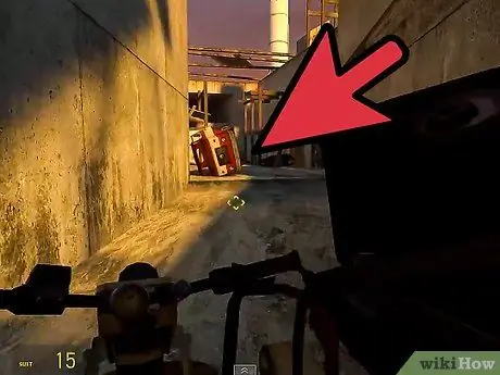 Уничтожьте охотничий вертолет в Half Life 2, шаг 8