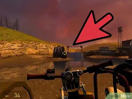 Уничтожьте охотничий вертолет в Half Life 2, шаг 9