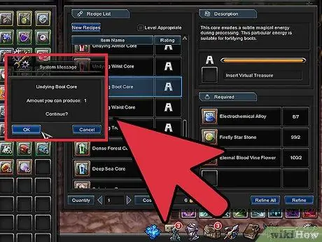 Улучшение в Aura Kingdom, шаг 5