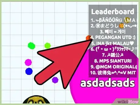 Играть в Agar.io Шаг 7