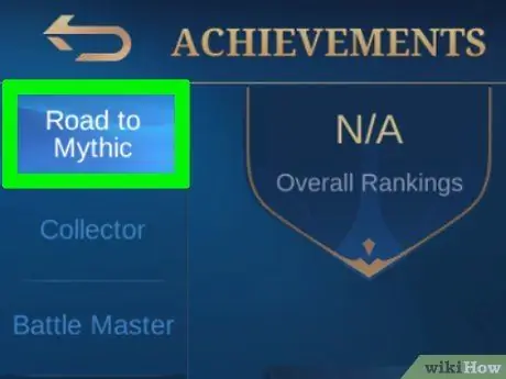 Получите достижения в Mobile Legends_ Bang Bang, шаг 2 Получите достижения в Mobile Legends_ Bang Bang, шаг 2