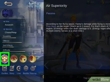 Играйте за Фанни в Mobile Legends_ Bang Bang, шаг 2 Играйте за Фанни в Mobile Legends_ Bang Bang, шаг 2