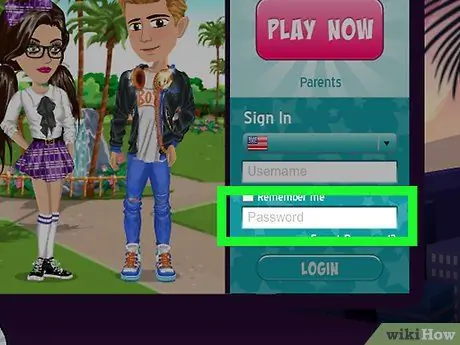 Верните свою учетную запись на MovieStarPlanet Шаг 1