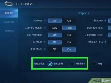 Уменьшите задержку в Mobile Legends_ Bang Bang, шаг 7