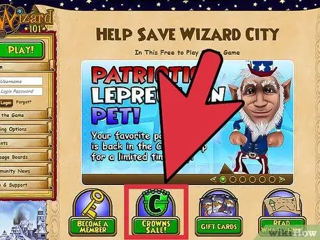 Быстрое повышение уровня в Wizard101, шаг 2