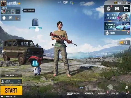 PUBG Lobby Example