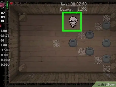 Найдите потайные комнаты в переплетах Isaac_ Rebirth, шаг 8
