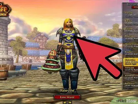 Используйте оружейную World of Warcraft, шаг 3