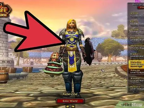 Используйте оружейную World of Warcraft, шаг 4