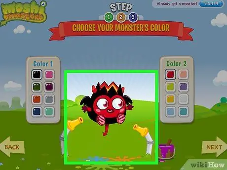 Сыграть в Moshi Monsters, шаг 3