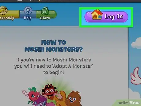 Играть в Moshi Monsters, Шаг 6