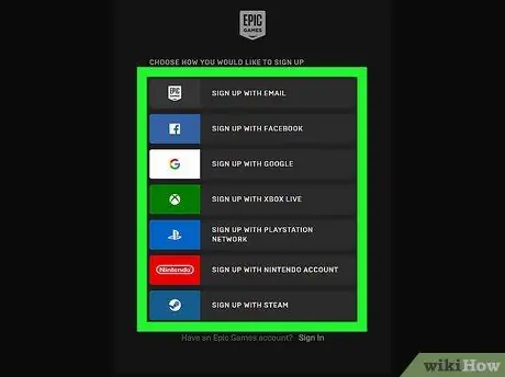 Создайте учетную запись Epic Games Шаг 4