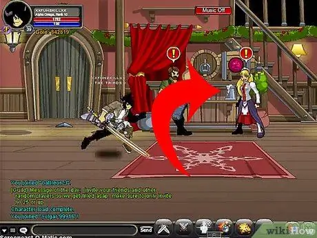 Быстрое повышение уровня в AdventureQuest Worlds, шаг 3