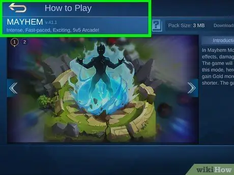 Играйте в Mayhem Mode в Mobile Legends_ Bang Bang, шаг 4