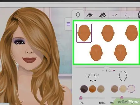 Как персонаж аниме в игре Stardoll, шаг 1