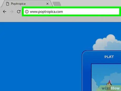 Создать учетную запись Poptropica Шаг 1