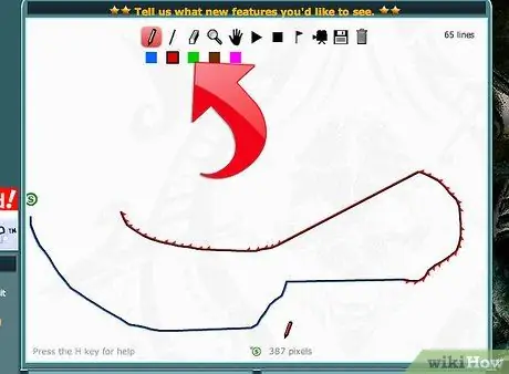Используйте Line Rider Step 11