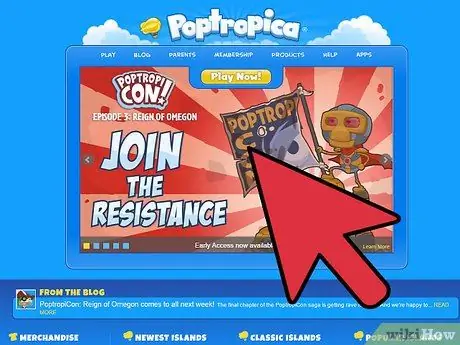 Играть в Poptropica Step 1