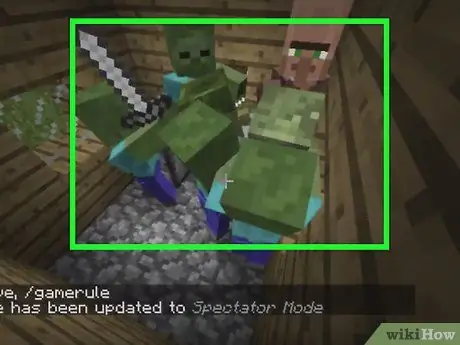 Легко убивайте жителей деревни в Minecraft Step 7
