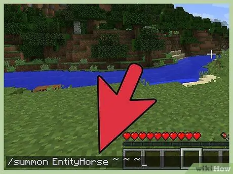 Создайте лошадь-зомби в Minecraft Step 2
