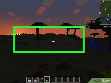 Найдите слаймов в Minecraft Step 7