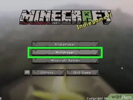 Играйте в Minecraft в творческом режиме, шаг 1