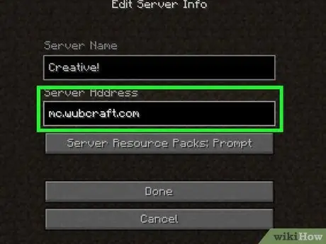 Играйте в Minecraft в творческом режиме, шаг 2