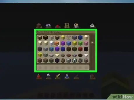 Играйте в Minecraft в творческом режиме, шаг 3