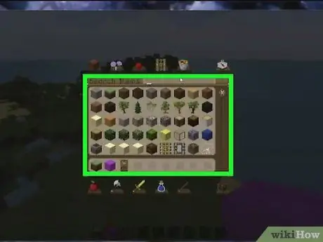 Играйте в Minecraft в творческом режиме, шаг 6