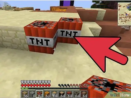 Размещение блоков в Minecraft, шаг 5